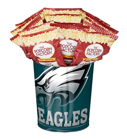 Philadelphia Eagles 3-Flavor Popcorn Tins